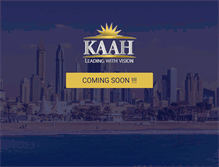Tablet Screenshot of kaahxpress.com